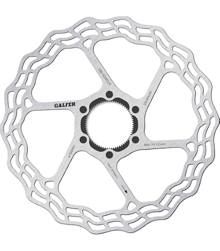 Amazon.com: Galfer Wave CL Disc Brake Rotor, 140mm Road : Automotive